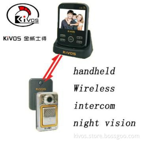 3.5inch LCD wireless door peephole viewer intercom clear image